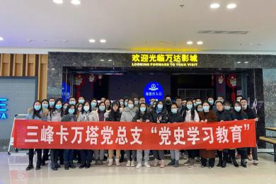 浩氣長(zhǎng)存，英雄不朽 ——三峰卡萬(wàn)塔黨總支組織觀看《長(zhǎng)津湖之水門(mén)橋》